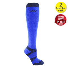 Woof Wear Long Bamboo Waffle Knit Riding Socks