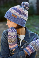 Pachamama Classic Fairisle Roll Back Beanie