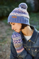Pachamama Classic Fairisle Roll Back Beanie