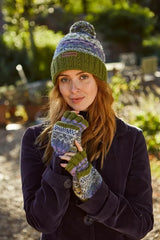 Pachamama Classic Fairisle Roll Back Beanie