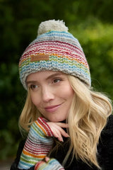 Pachamama Hoxton Roll Back Bobble Beanie