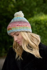 Pachamama Hoxton Roll Back Bobble Beanie