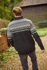 Pachamama Mens Jorvik Half Zip Jumper