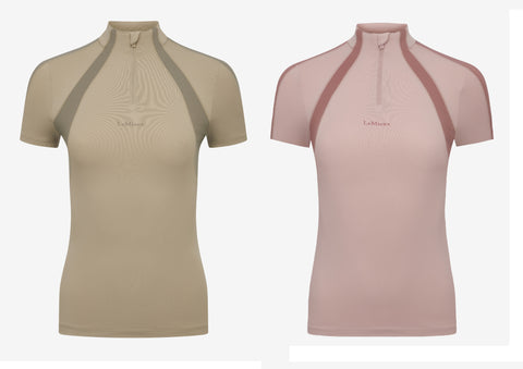 LeMieux Maria Mesh Short Sleeve Base Layer
