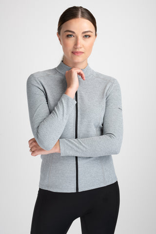 Mochara Grey Melange Jacket