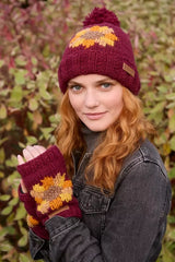 Pachamama Sunflower Bobble Beanie