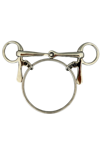 Breeze Up Dexter Ring Racing Chifney Bit