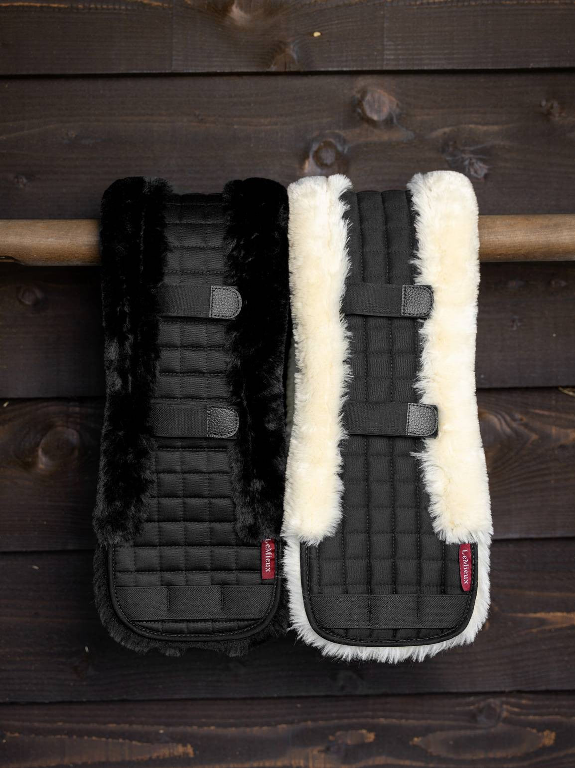 LeMieux Simuwool Dressage Girth Cover Treehouse Sporting Colours lemieux-simuwool-dressage-girth-cover-treehouse-sporting-colours