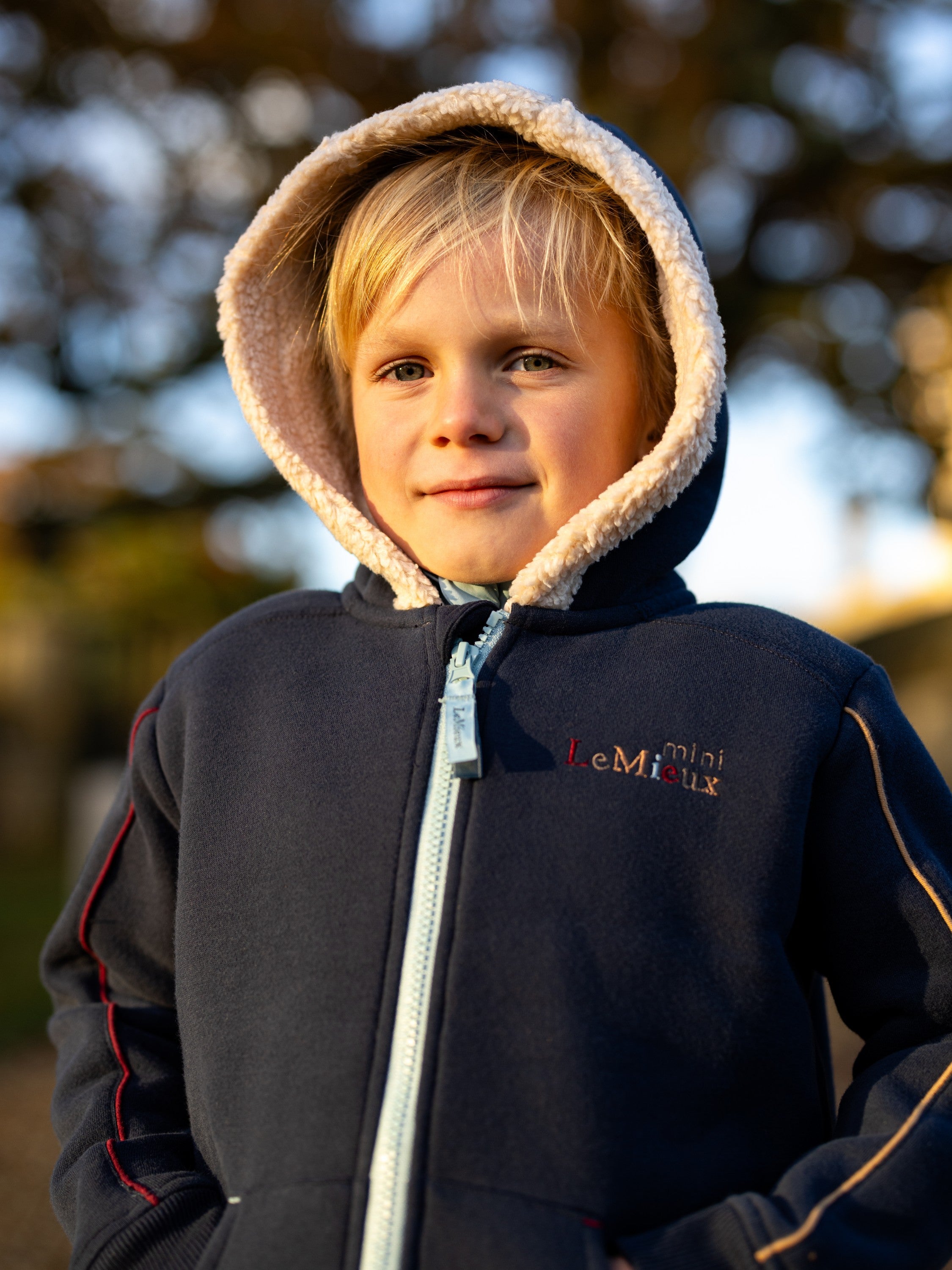 LeMieux Mini Charlie Lined Hoodie Treehouse Sporting Colours lemieux-mini-charlie-lined-hoodie-treehouse-sporting-colours