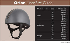 Evoke Orion Removeable Crown Padded Helmet Liner