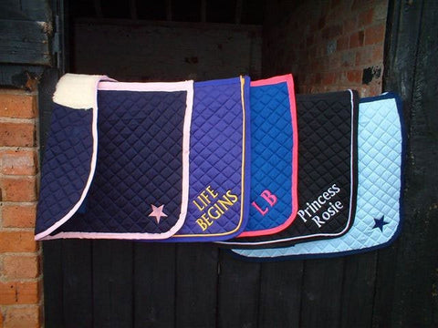Bespoke Saddlecloths