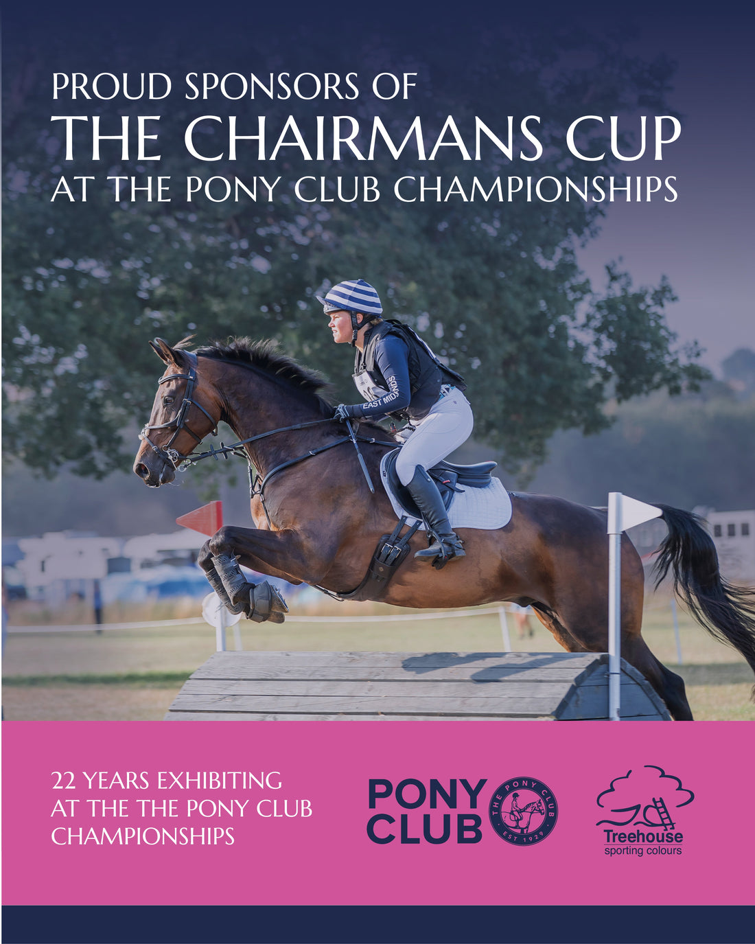 Proud Sponsors of the Chairmans Cup at the Pony Club Championships