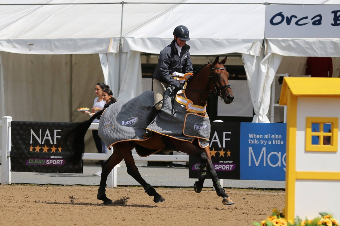 Amelia wins her 1st 3 Day Event this weekend,
