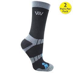 Woofwear Bamboo Short Riding Socks: Pack of 2
