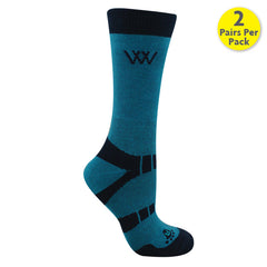 Woofwear Bamboo Short Riding Socks: Pack of 2