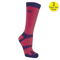 Woofwear Bamboo Short Riding Socks: Pack of 2