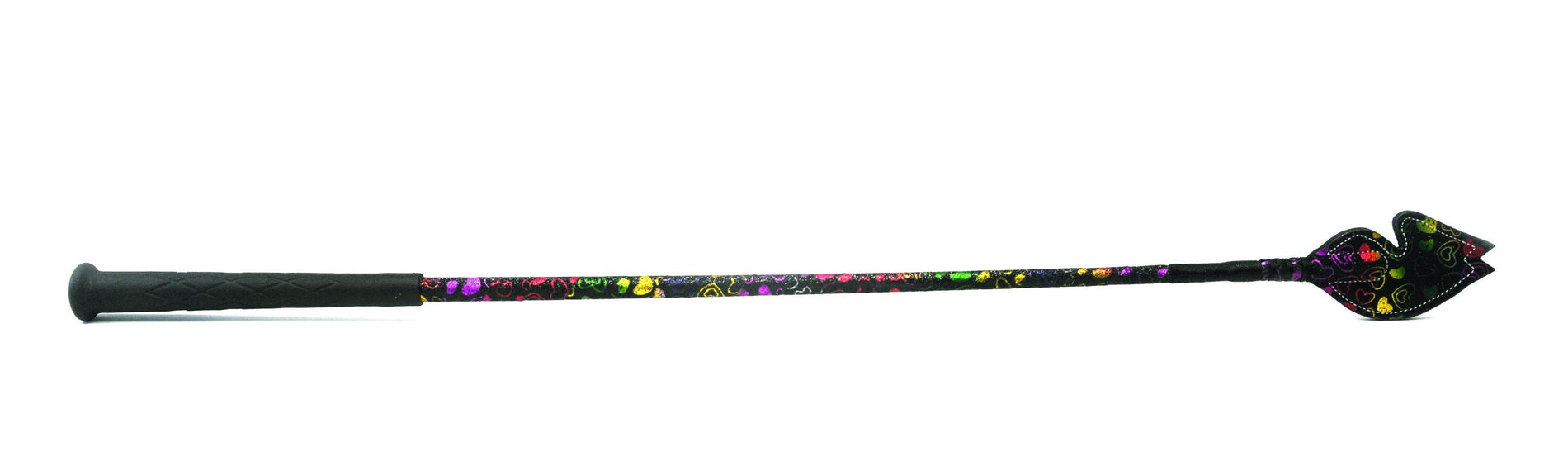 Horse Head Glitter Riding Whip