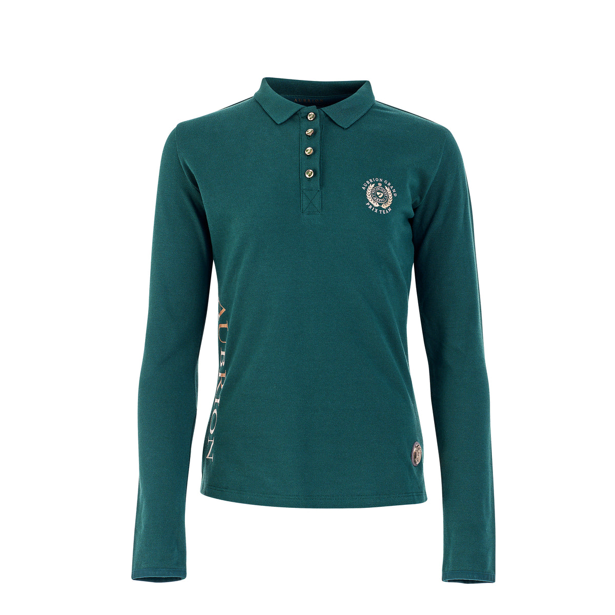 Aubrion Team Long Sleeve Polo