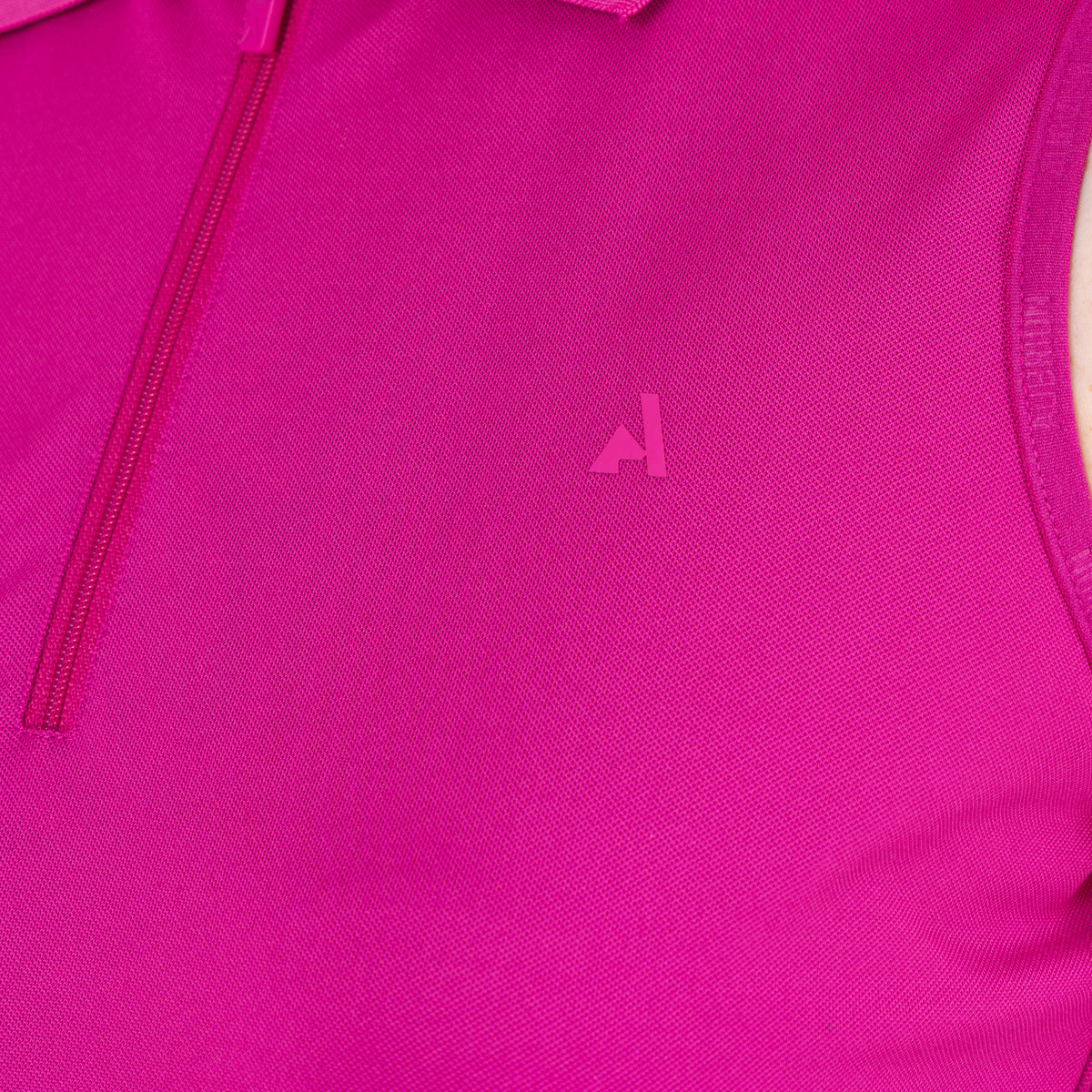 Aubrion React Sleeveless Tech Polo Shirt