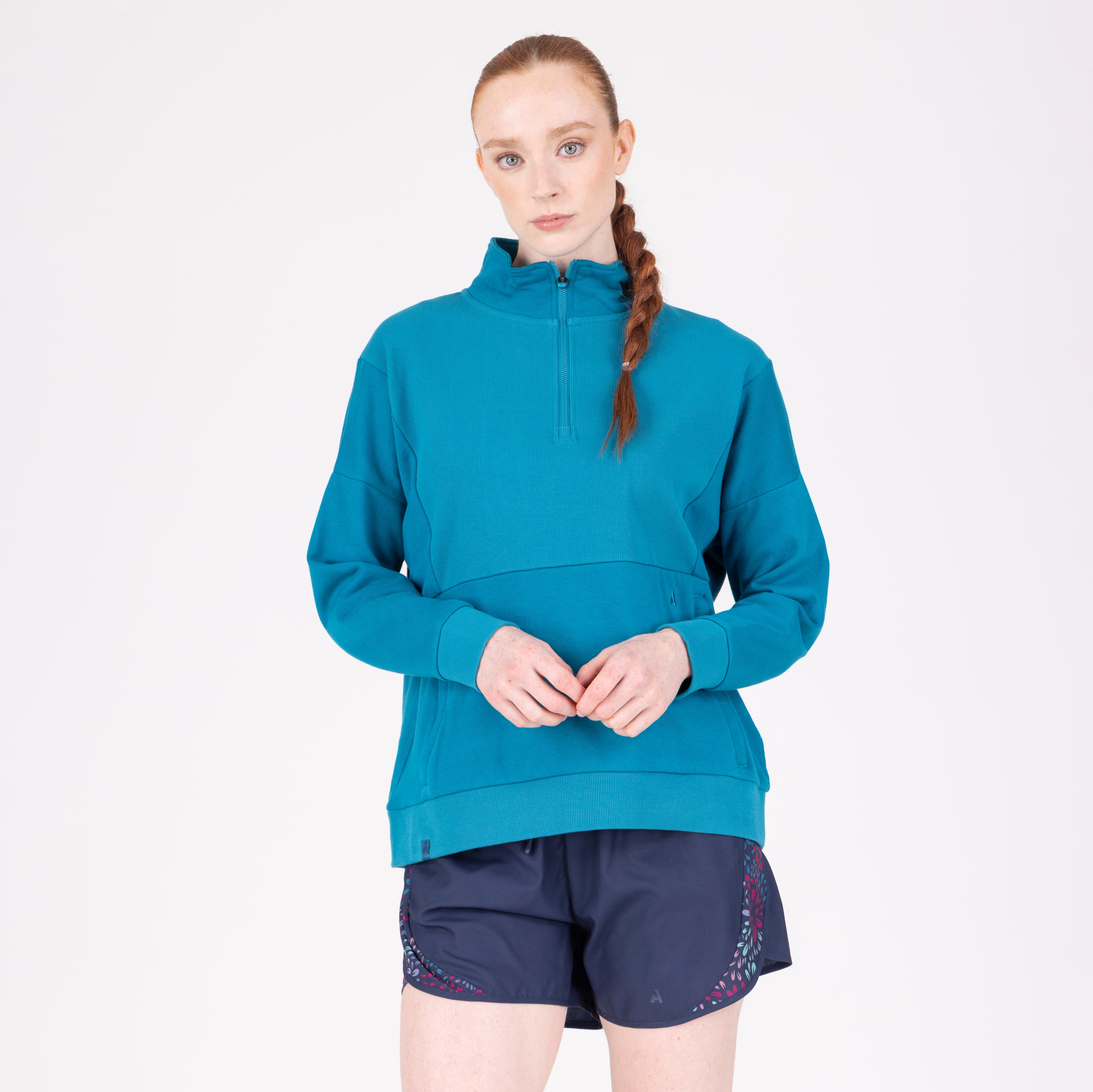 Aubrion React Quarter Zip Sweater
