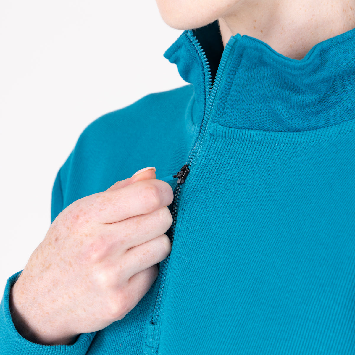 Aubrion React Quarter Zip Sweater
