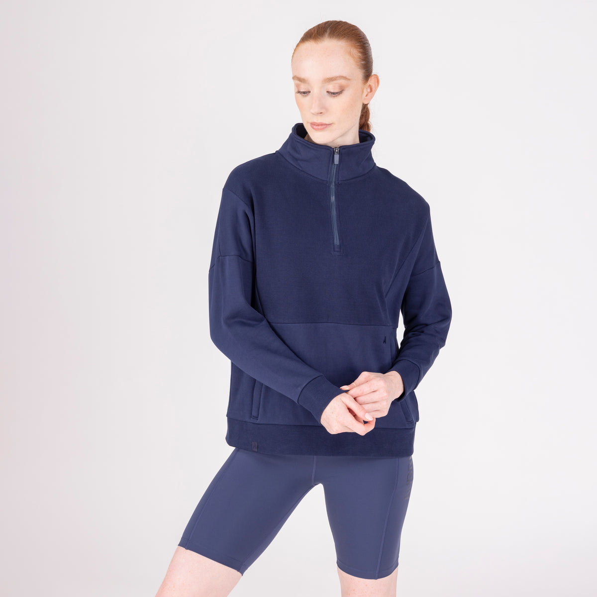 Aubrion React Quarter Zip Sweater