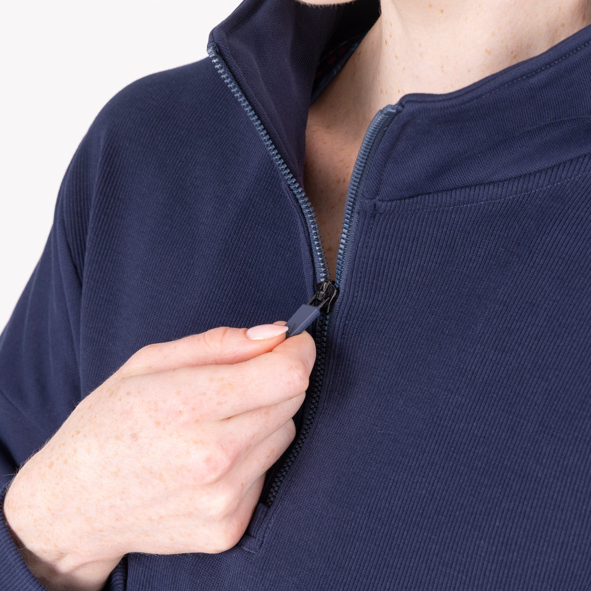 Aubrion React Quarter Zip Sweater
