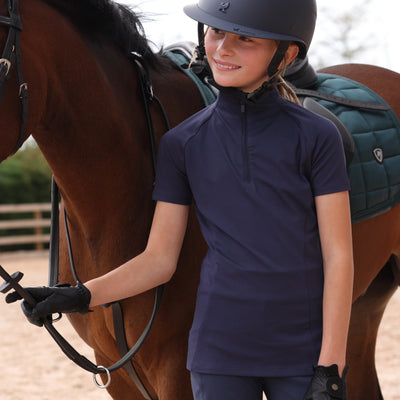 Aubrion React Young Rider Short Sleeve Base Layer