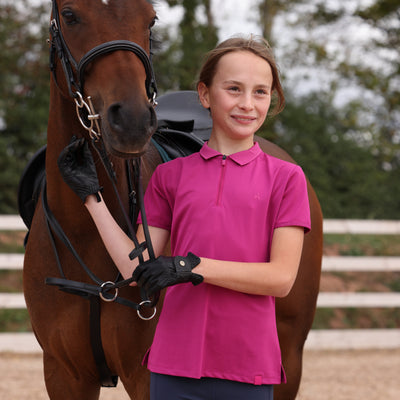 Aubrion React Young Rider Tech Polo