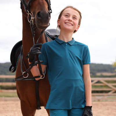 Aubrion React Young Rider Tech Polo