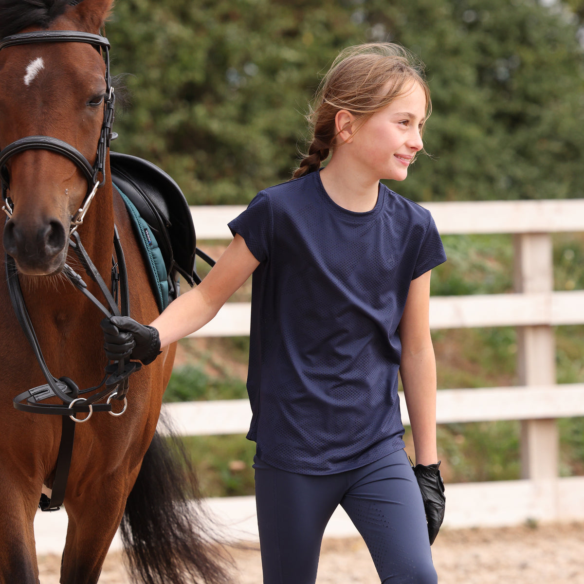 Aubrion React Young Rider Tech TShirt
