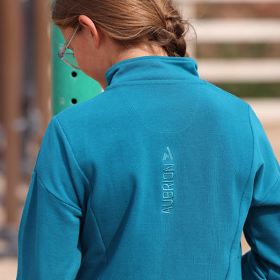 Aubrion React Young Rider Quarter Zip Sweater