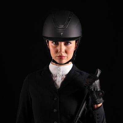 Karben Amity LTHR Riding Hat