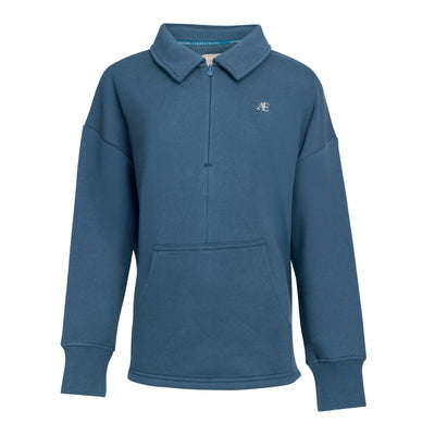 Aubrion Equestrian Young Rider Quarter Zip Sweater