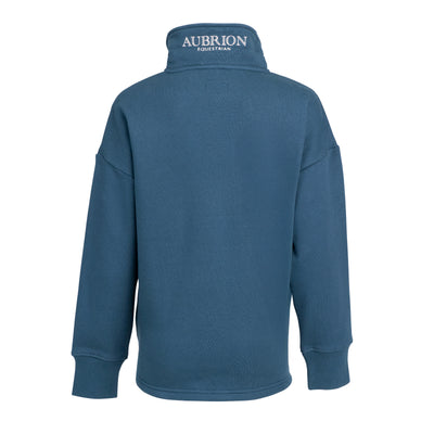 Aubrion Equestrian Young Rider Quarter Zip Sweater