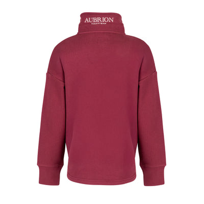 Aubrion Equestrian Young Rider Quarter Zip Sweater
