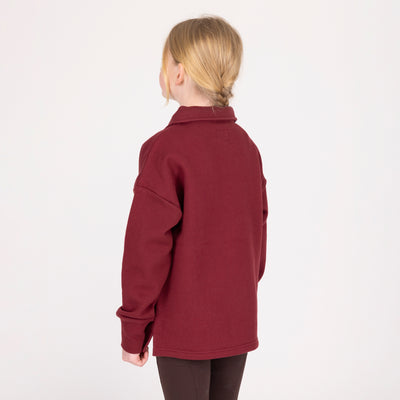 Aubrion Equestrian Young Rider Quarter Zip Sweater