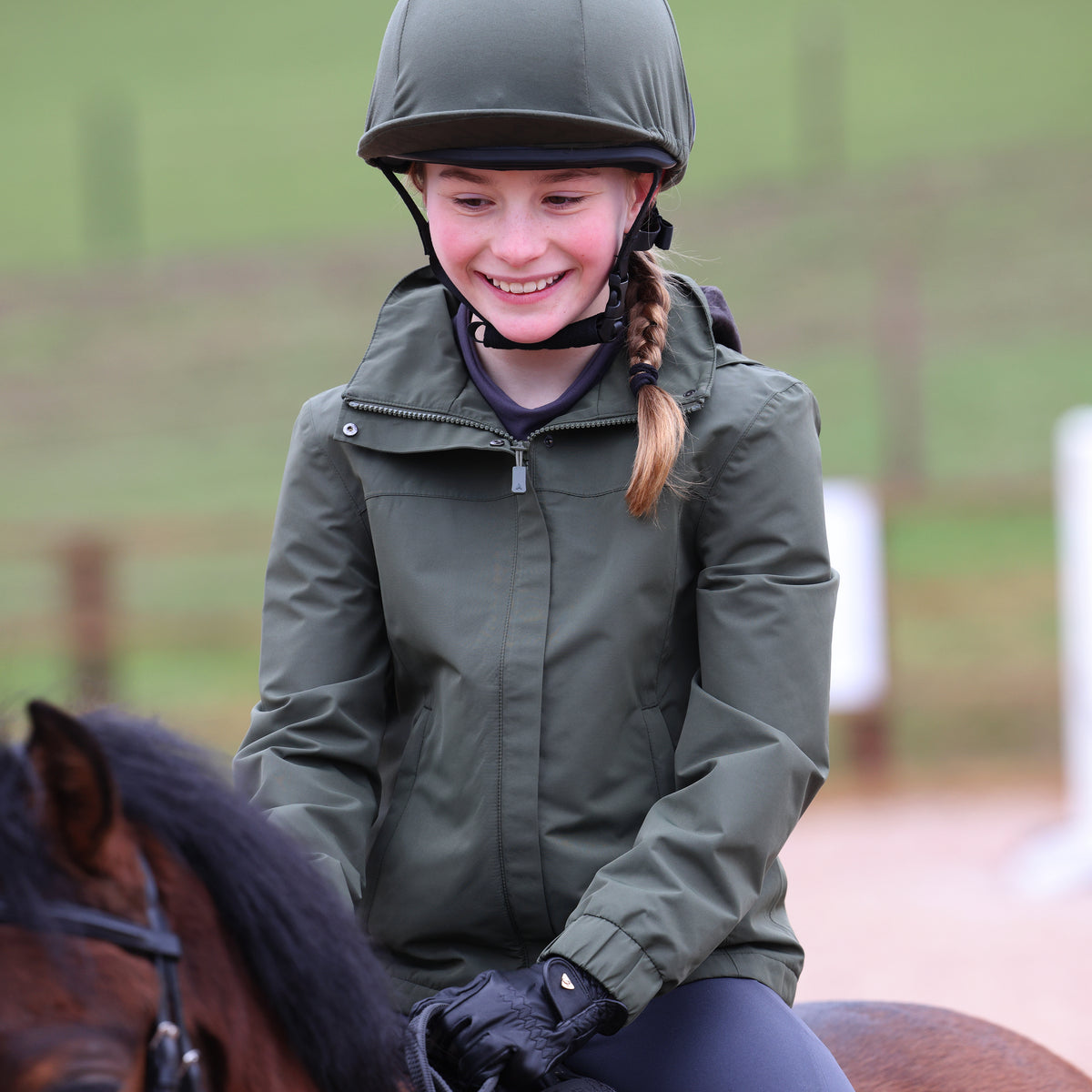 Aubrion React Young Rider Thermal Waterproof Coat
