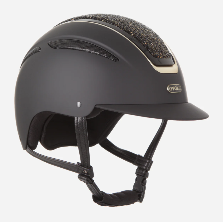 Evoke Callisto Classic Peak Crystal Helmets