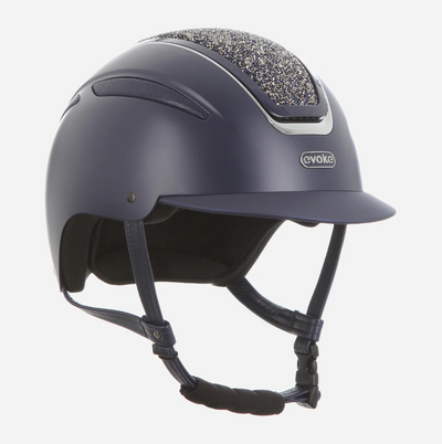 Evoke Callisto Classic Peak Crystal Helmets