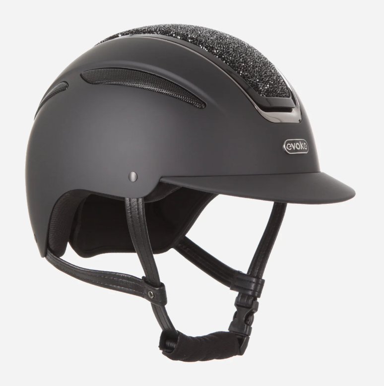 Evoke Callisto Classic Peak Crystal Helmets