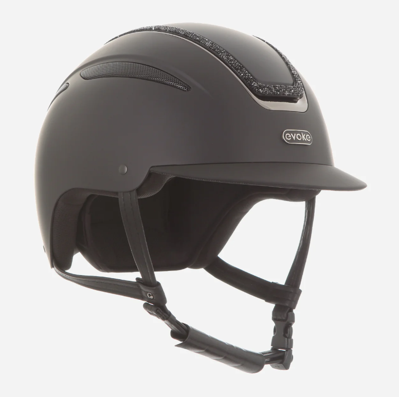Evoke Callisto Classic Peak Crystal Helmets