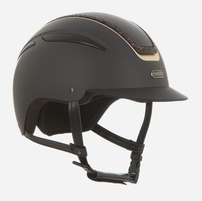 Evoke Callisto Classic Peak Crystal Helmets