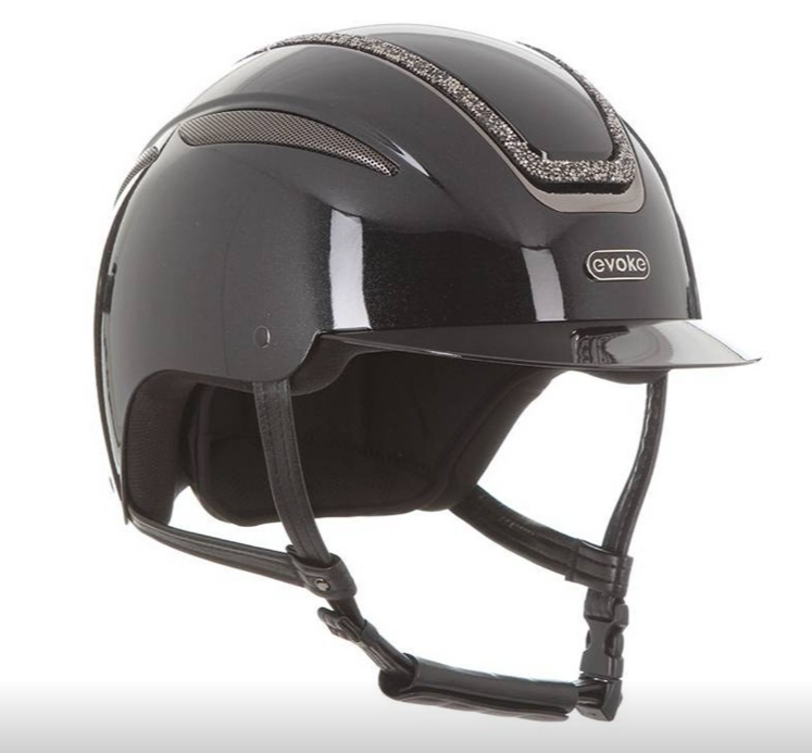 Evoke Callisto Classic Peak Crystal Helmets