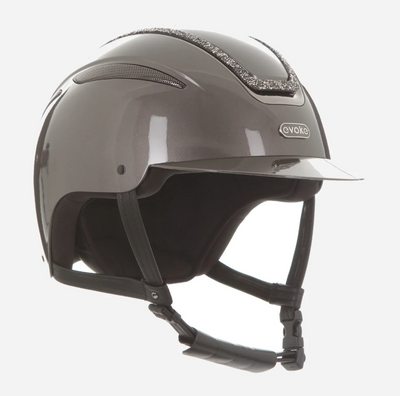 Evoke Callisto Classic Peak Crystal Helmets