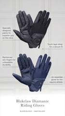 Coldstream Blakelaw Diamante Riding Glove