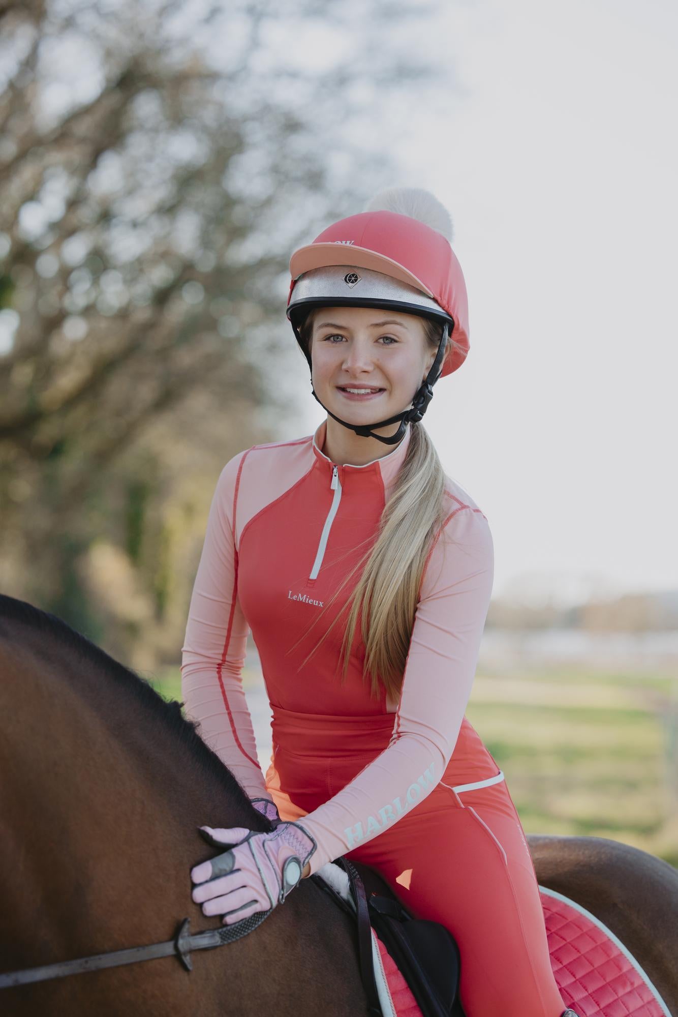 LeMieux Harlow Young Rider Long Sleeve Base Layer