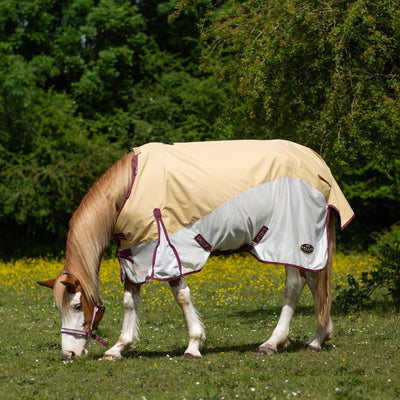 Trojan Dual Fly Turnout Rug & Neck Set