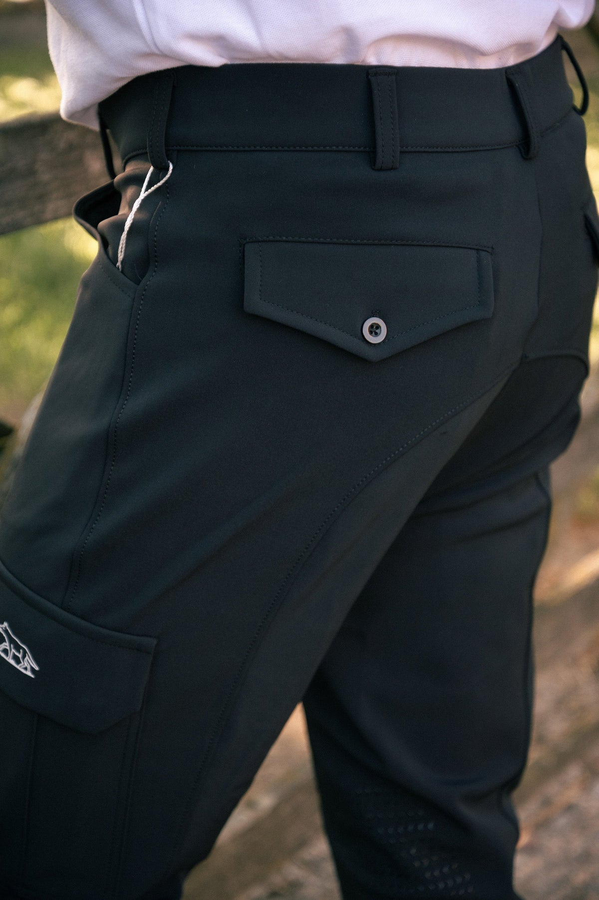 Men's Black Beta Cargo Breeches