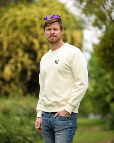 Men's British Columbia Ivory Crewneck Jumper